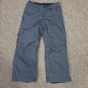 Youth Boys Columbia Omni Shield gray snowboard ski pants  10/12